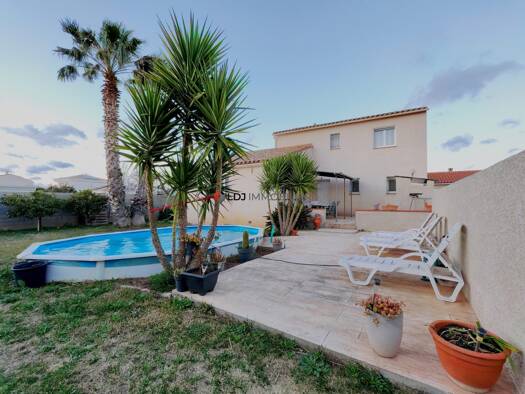 Villa à vendre 400 900 € 5 pièces 4 chambres 136 m² 740 m² de terrain Claira 66530