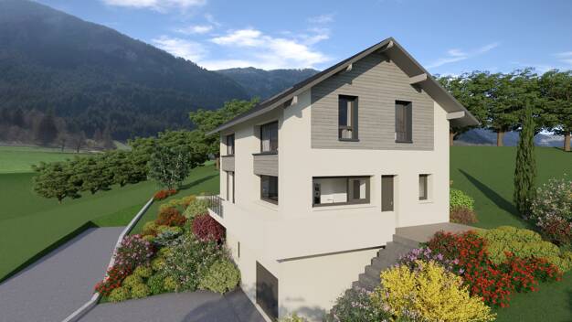 Terrain avec maison neuve à vendre 586 620 € Centre Ville Chambéry 73000