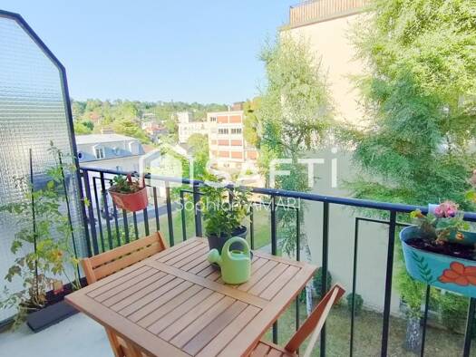 Appartement à vendre 445 000 € 3 pièces 2 chambres 73 m² 2ème étage Cote d'Argent-Desvallieres-Gambetta Ville-d'Avray 92410
