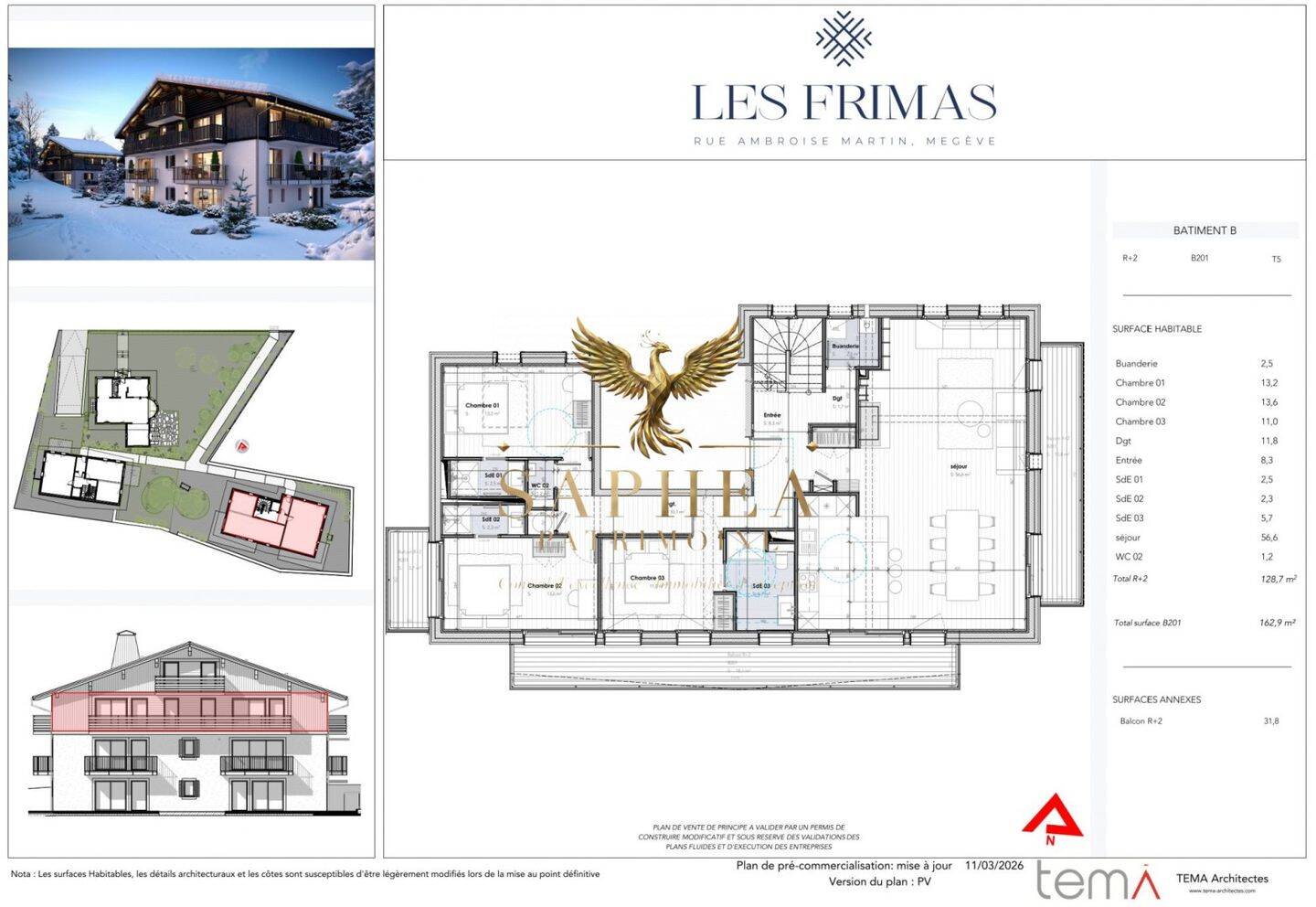 Maison à vendre, 163m², MEGEVE