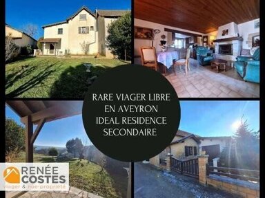 Maison en viager libre Bouquet 44 175 € 4 pièces 3 chambres 90 m² 1 400 m² de terrain Naussac 12700