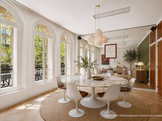 Appartement à vendre 1 500 000 € 5 pièces 4 chambres 150 m² Étage 1/7 Ternes-Maillot Paris 17ème arrondissement 75017