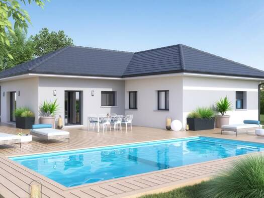 Terrain avec maison neuve à vendre 255 140 € 4 pièces 3 chambres 100 m² 1 000 m² de terrain Champagne-en-Valromey 01260