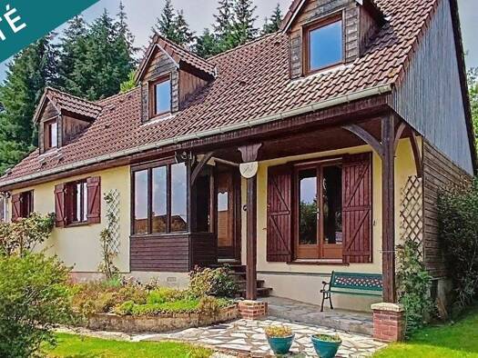 Chalet à vendre 119 000 € 4 pièces 3 chambres 86 m² 611 m² de terrain La Madeleine-Bouvet 61110