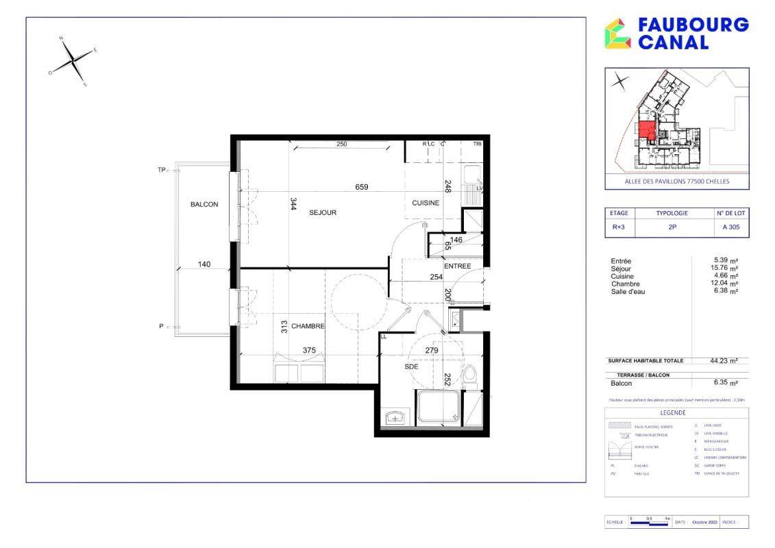 Maison à louer, 44m², CHELLES