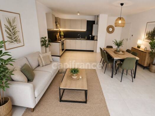 Appartement à vendre 239 000 € 3 pièces 2 chambres 63 m² Étage 1/1 Saint-Aubin-de-Médoc 33160