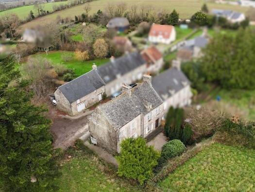 Maison à vendre 184 150 € 3 pièces 2 chambres 1 077 m² de terrain Bricquebosq 50340