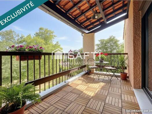 Appartement à vendre 205 000 € 3 pièces 2 chambres 70 m² RDC/2 La Peyrade Ramonville-Saint-Agne 31520