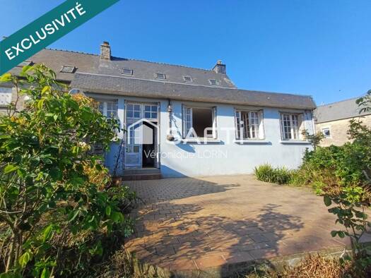 Maison de plain-pied à vendre 220 000 € 5 pièces 4 chambres 165 m² 309 m² de terrain Guillac 56800