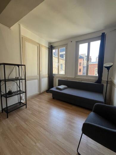 Appartement à louer 474 € 1 pièce 14 m² Étage 2/3 Rouen 76000