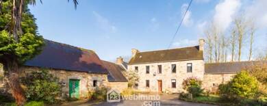 Ferme à vendre 239 150 € 6 pièces 1 chambre 145 m² 20 000 m² de terrain Prat 22140