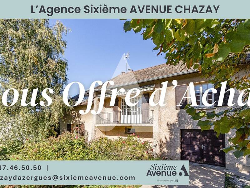 Maison à vendre, 209m², CHAZAY D'AZERGUES