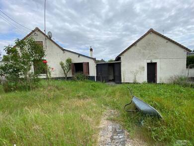 Maison à vendre 29 800 € 2 pièces 1 chambre 50 m² 1 108 m² de terrain Fléré-la-Rivière 36700