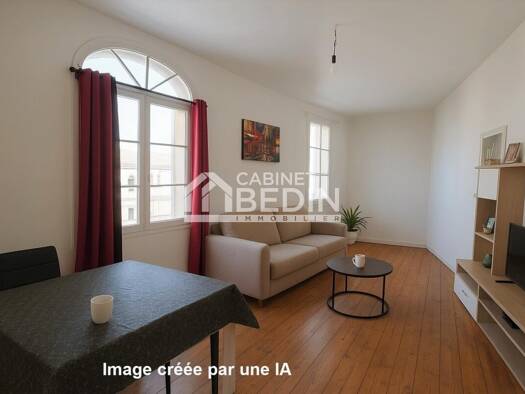Appartement à vendre 119 000 € 2 pièces 1 chambre 40 m² Étage 1/1 Bas Cenon-cours Victor Hugo-Gambetta Cenon 33150