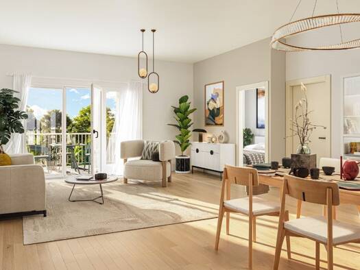 Appartement à vendre - neuf 225 000 € 3 pièces 60,5 m² 1er étage Pompignac 33370