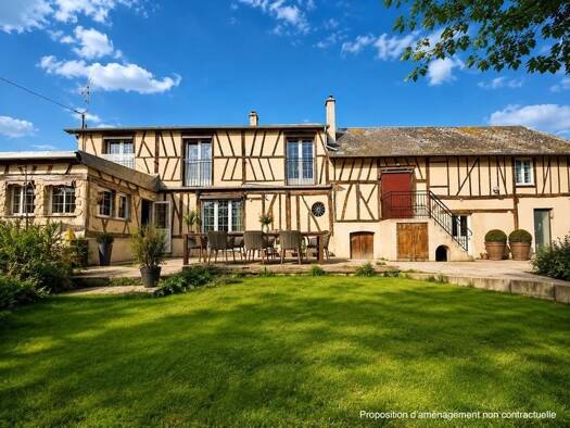Maison à vendre 201 000 € 7 pièces 5 chambres 147 m² 547 m² de terrain Berneuil-en-Bray 60390