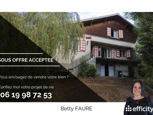 Maison de ville à vendre 175 000 € 4 pièces 3 chambres 79 m² 1 273 m² de terrain Fraisses 42490