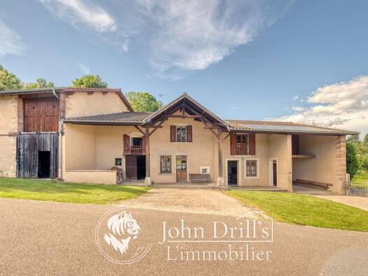 Maison à vendre 445 000 € 5 pièces 3 chambres 167 m² 9 489 m² de terrain Châtillon-la-Palud 01320