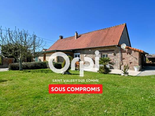Maison à vendre 262 500 € 3 pièces 2 chambres 119 m² 920 m² de terrain Brutelles 80230