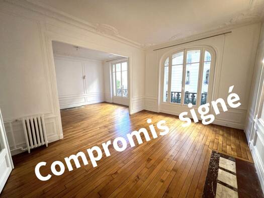 Appartement à vendre 1 200 000 € 5 pièces 3 chambres 115 m² Étage 1/7 Auteuil Nord Paris 16ème arrondissement 75016
