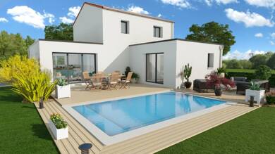 Terrain avec maison neuve à vendre 319 000 € Beaucé 35133