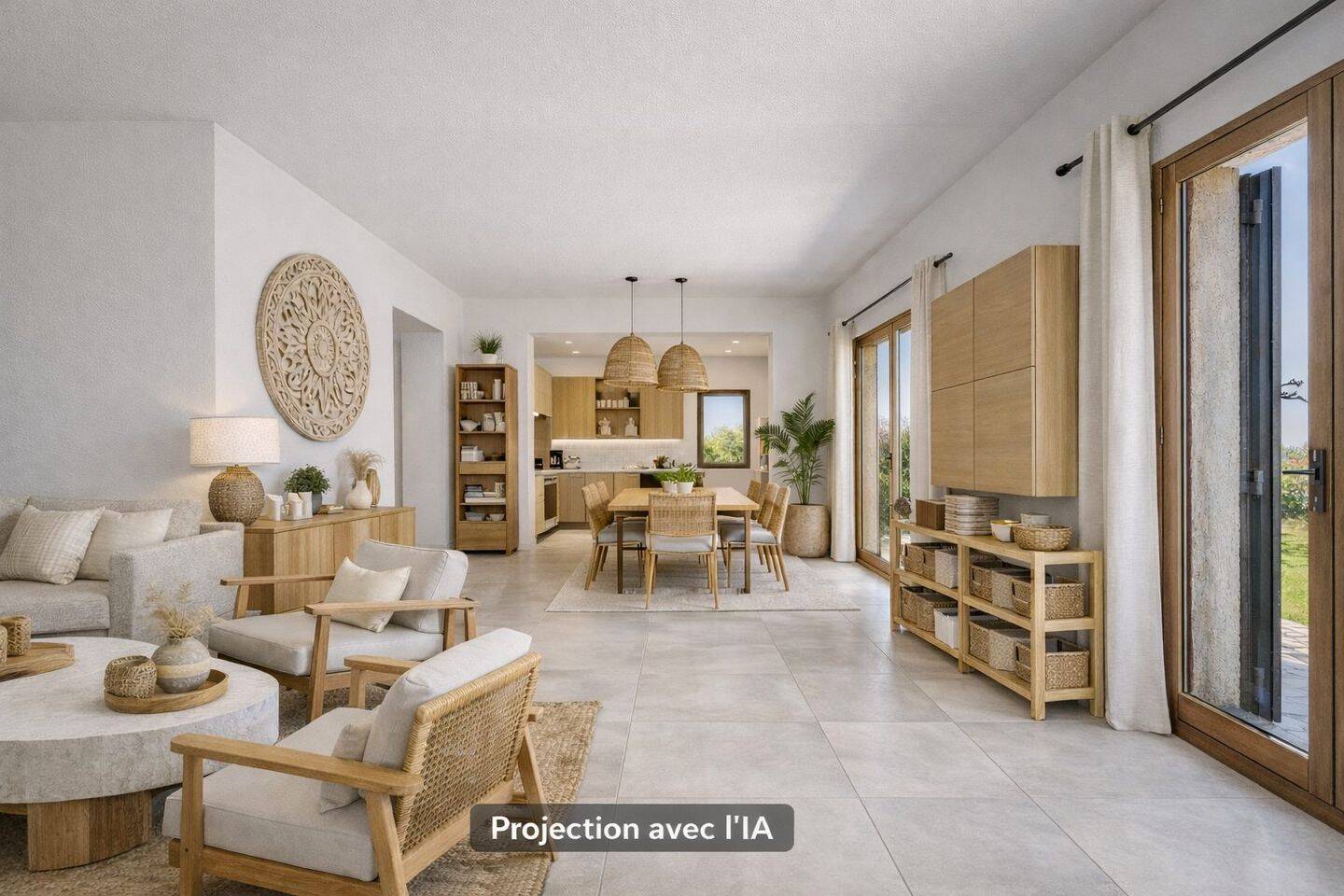 PROPRIETE AVEC TERRAIN DETACHABLE — 2