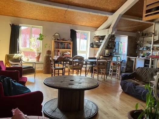 Loft à vendre 380 000 € 3 pièces 2 chambres 78,9 m² 1er étage Cité Pierre et Marie Curie Ivry-sur-Seine 94200