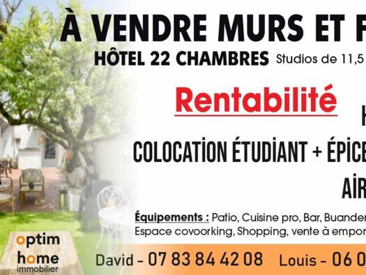 Immeuble à vendre 970 000 € 509 m² Clemenceau Dijon 21000