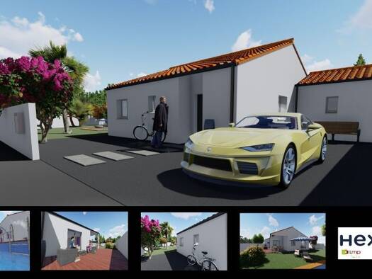 Terrain avec maison neuve à vendre 236 900 € 3 pièces 2 chambres 64 m² 469 m² de terrain L'Aiguillon-sur-Vie 85220