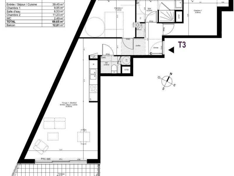 Maison à louer, 70m², FLEURY LES AUBRAIS