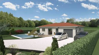 Terrain avec maison neuve à vendre 254 500 € Coligny 01270