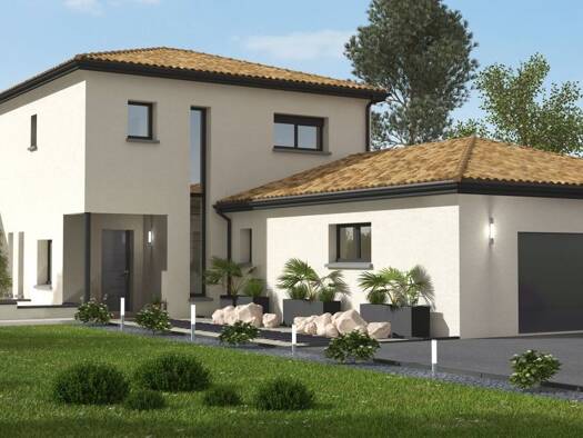 Terrain avec maison neuve à vendre 669 000 € 5 pièces 3 chambres 141 m² 1 206 m² de terrain Nord Beauzelle 31700
