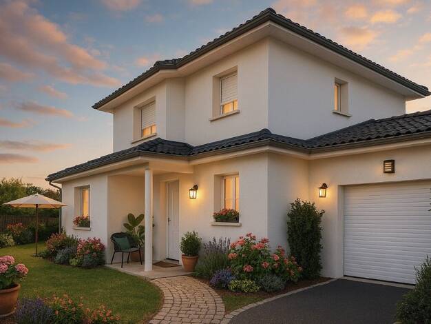 Terrain avec maison neuve à vendre 450 000 € 4 pièces 3 chambres 120 m² 865 m² de terrain Pompignac 33370