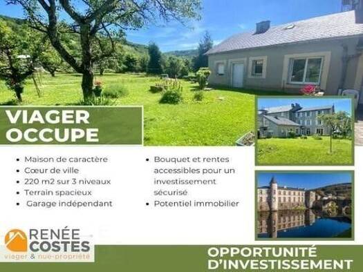 Maison en viager occupé Bouquet 34 250 € 9 pièces 7 chambres 220 m² 1 300 m² de terrain Brassac 81260