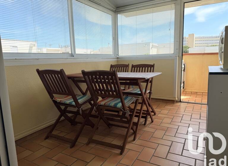 Appartement à vendre 109 000 € 3 pièces 1<br/>chambre 33 m²<br/>superficie Dernier étage, 1/1<br/>étage Le Barcares 66420
