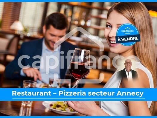 Pizzeria à vendre Fonds de commerce 209 000 € 110 m² d'espace de restauration Chavanod 74650