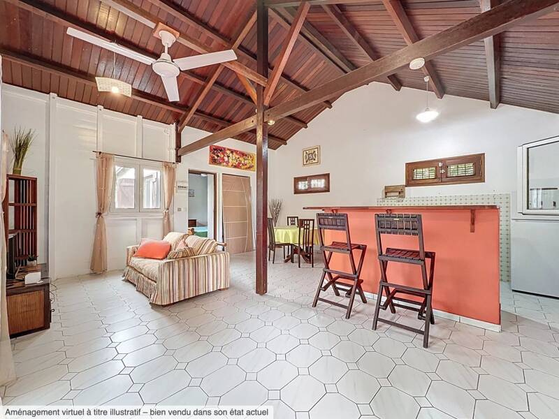 Maison à louer, 48m², PETIT BOURG