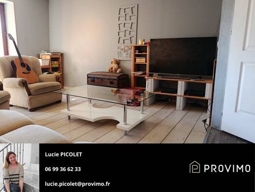 Maison à vendre 128 000 € 4 pièces 3 chambres 124 m² 538 m² de terrain Salavre 01270