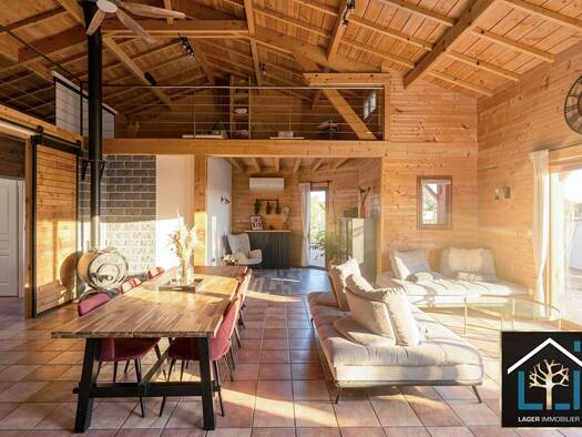 Maison de plain-pied à vendre 470 000 € 6 pièces 4 chambres 184 m² 1 059 m² de terrain Bressolles 01360