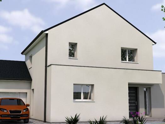 Terrain avec maison neuve à vendre 301 400 € 5 pièces 4 chambres 110 m² 495 m² de terrain Saint-Augustin-des-Bois 49170