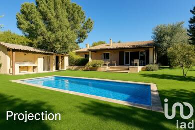 Maison de plain-pied à vendre 450 000 € 7 pièces 4 chambres 160 m² 2 000 m² de terrain Cucuron 84160