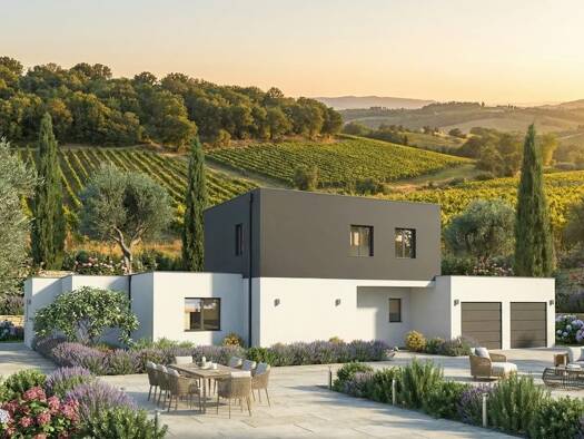 Terrain avec maison neuve à vendre 385 000 € 4 pièces 3 chambres 124 m² 11 237 m² de terrain Proissans 24200