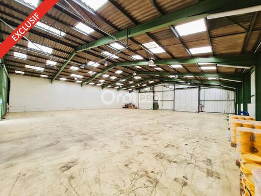 Entrepôt à louer 1 950 € 602 m² d'espace de stockage Soissons 02200