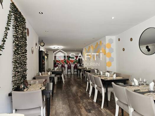 Restaurant à vendre Fonds de commerce 82 000 € 117 m² d'espace de restauration Abeilhan 34290