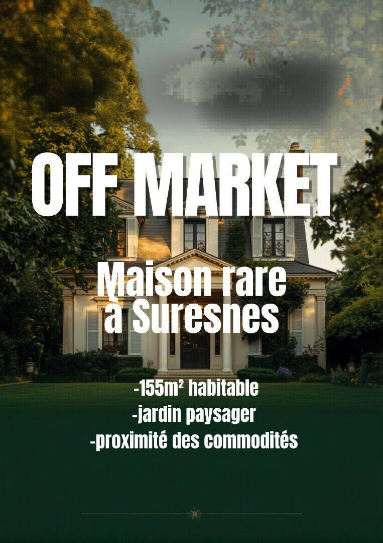 Maison à vendre, 155m², SURESNES