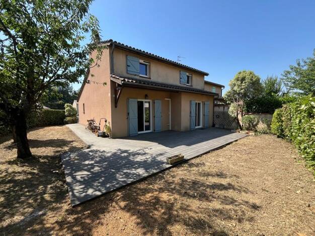 Maison à louer 1 300 € 4 pièces 3 chambres 114 m² 250 m² de terrain Malbou L'Union 31240