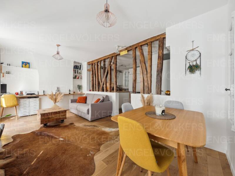 Maison à louer, 53m², PARIS 18E