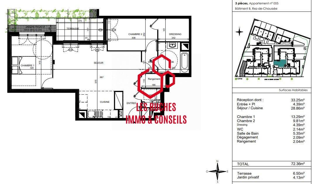 Maison à vendre, 72m², CHELLES