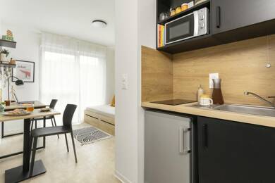 Appartement à louer 455 € 1 pièce 18 m² La Fontaine du Bac Clermont-Ferrand 63000