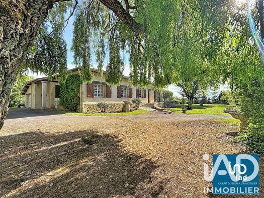 Maison de plain-pied à vendre 285 000 € 7 pièces 3 chambres 164 m² 8 406 m² de terrain Sud Ouest Fleurance 32500